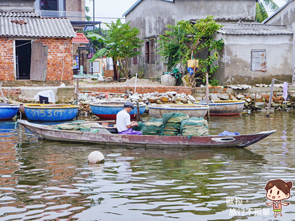 越南會安景點｜迦南島超驚人旋轉咖啡杯碗公船，體驗螃蟹火鍋農家料理 (簸箕船、水椰林、水椰子、中越)