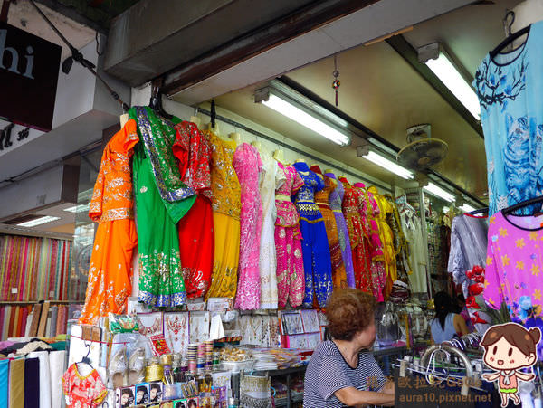 泰國曼谷景點｜Pahurat Market 帕胡瑞商圈、小印度區、印度市場，購買印度服飾配件好選擇 @歐拉。旅行不孤單