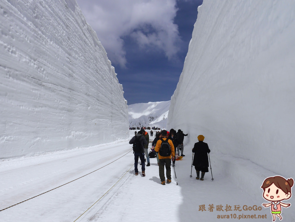 日本｜黑部立山雪之大谷雪壁橫越交通方式、行李寄放、天氣資訊  (黑部平-室堂2/2)阿爾卑斯山脈路線 @歐拉。旅行不孤單