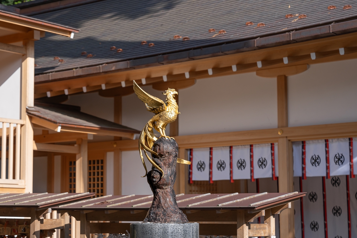 日本鳥取紅葉景點｜宇倍神社首座印在日本紙鈔上的神社，求財求長壽也能賞紅葉！