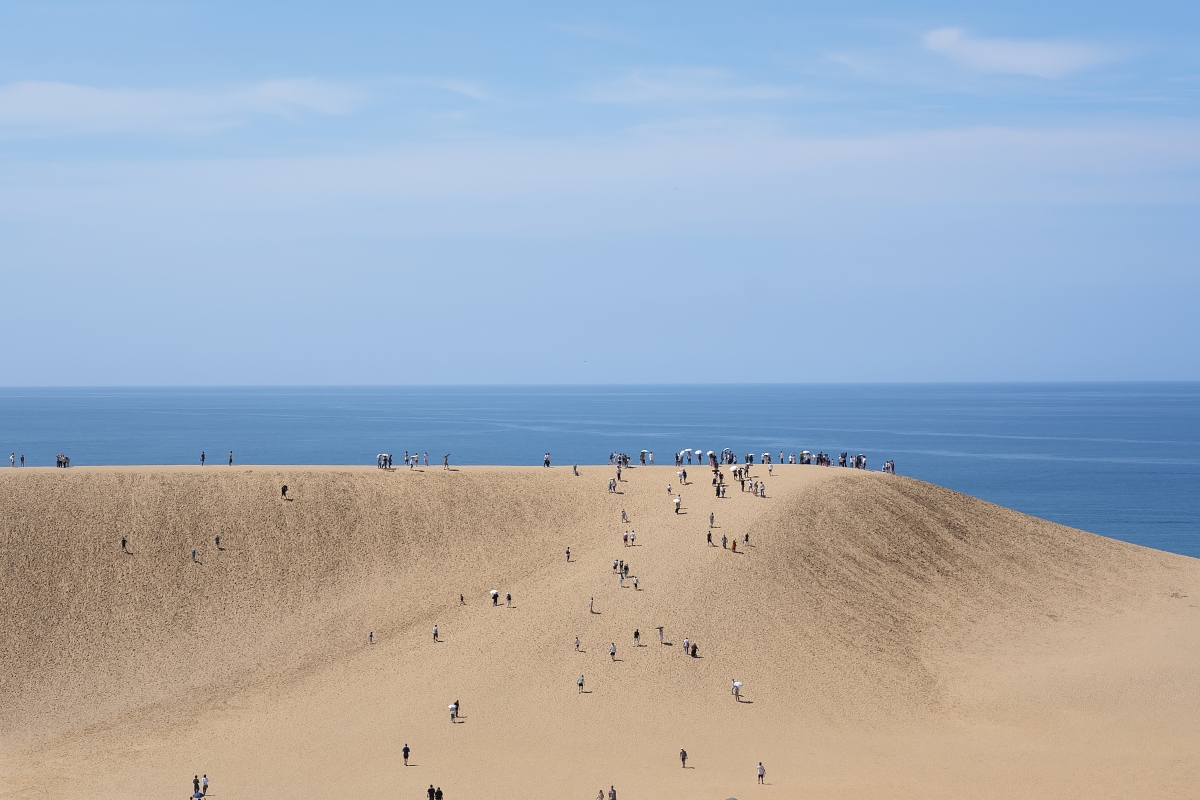 日本鳥取景點｜鳥取砂丘日本最大觀光沙丘，壯闊沙漠風情與無敵海景盡收眼底！